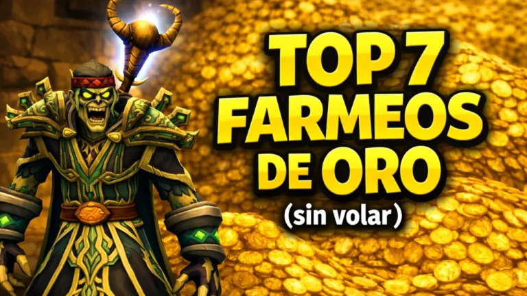 Top 7 mejores sitios para farmear oro en TBC Classic sin montura voladora