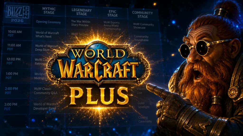 BlizzCon 2026 deja demasiadas pistas sobre WoW Classic Plus