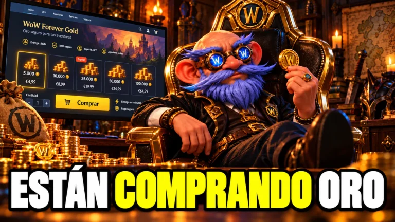 Comprar oro en WoW Forever: el problema que ya preocupa a la comunidad